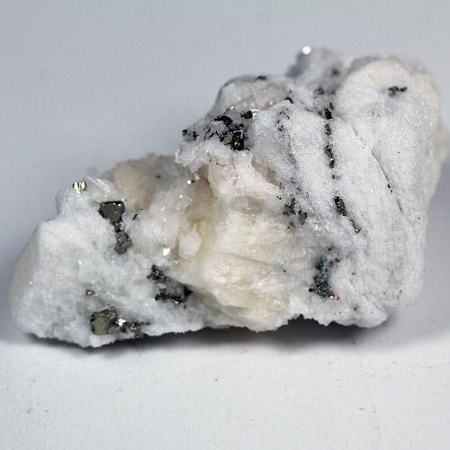 Lengenbachite On Pyrite