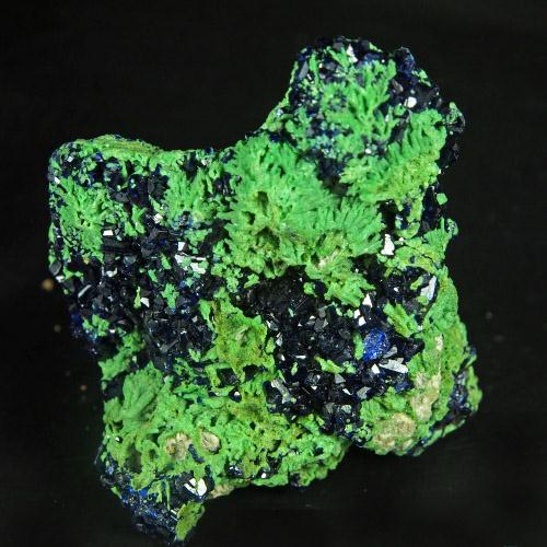 Azurite & Bayldonite