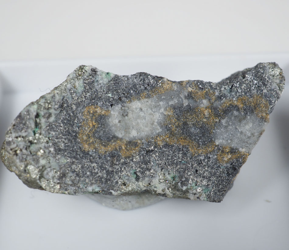 Goldfieldite & Native Gold