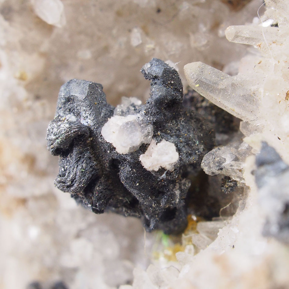 Acanthite & Native Silver