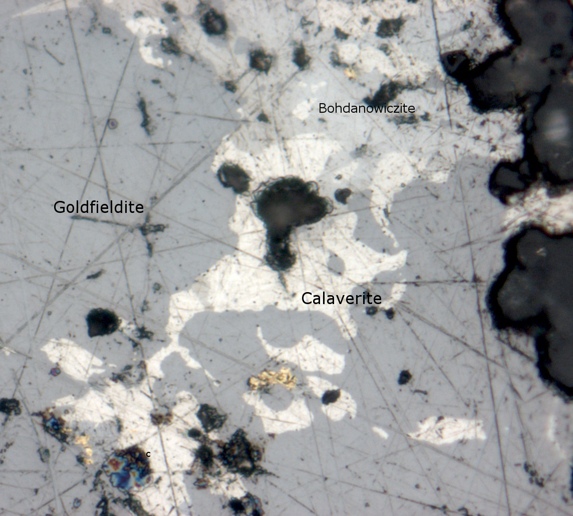 Bohdanowiczite & Goldfieldite