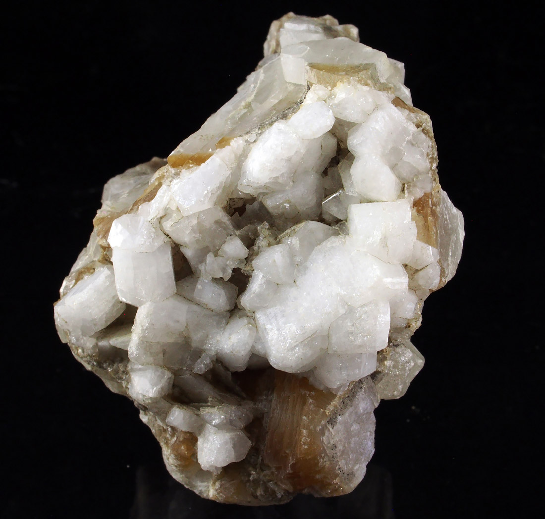 Harmotome On Calcite