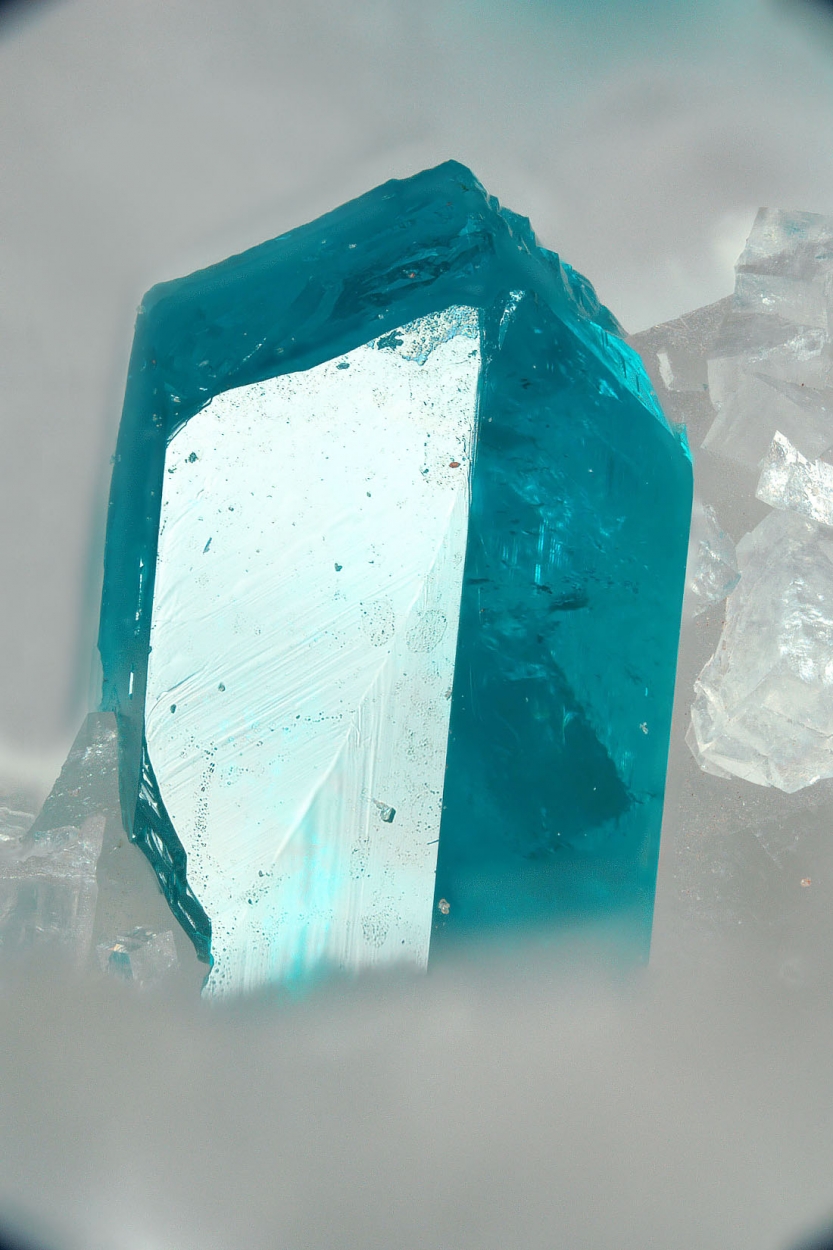 Dioptase On Dolomite