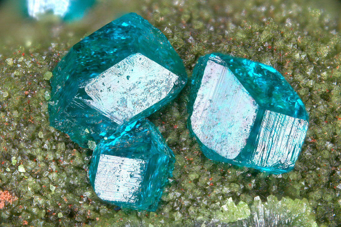 Dioptase & Mottramite