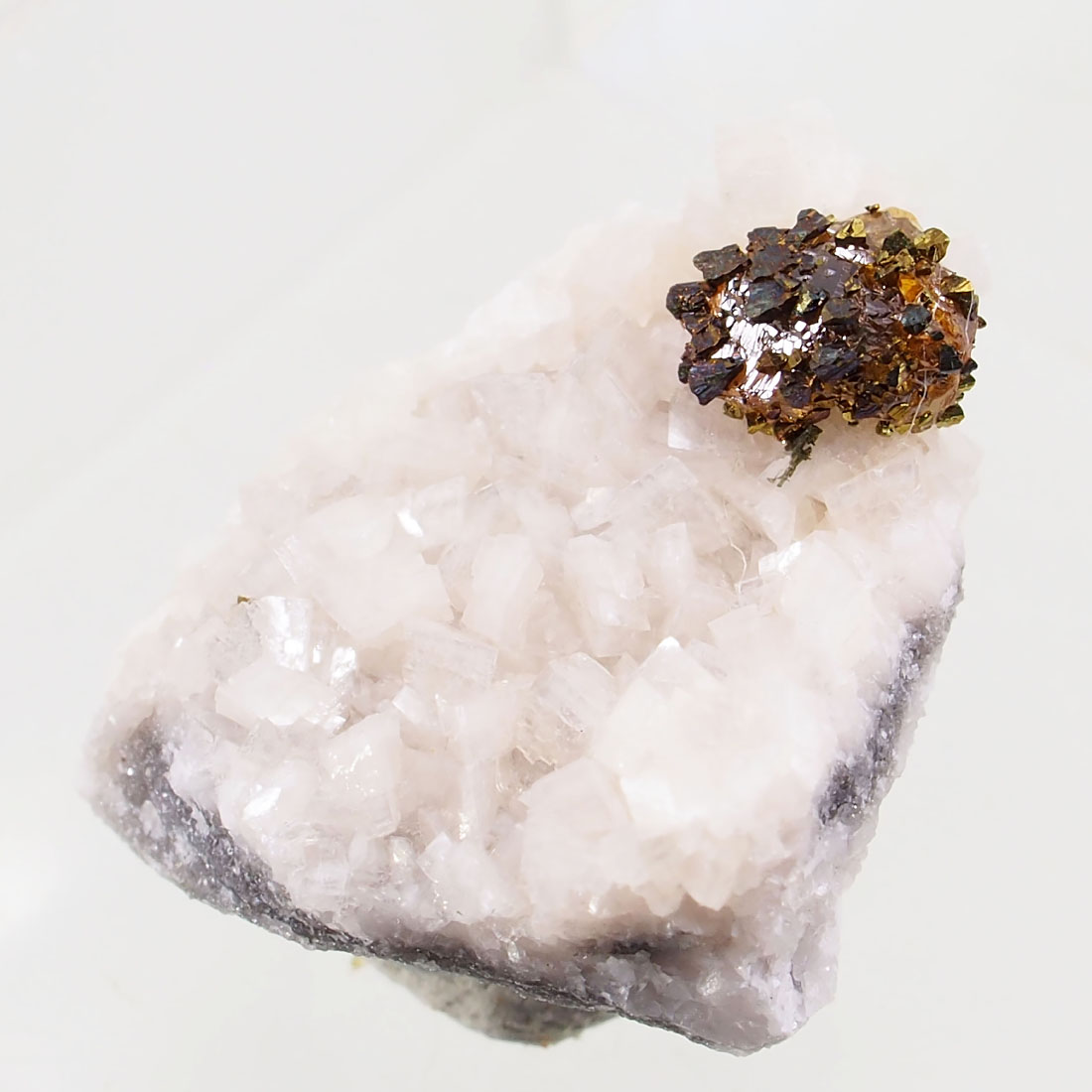 Chalcopyrite On Sphalerite