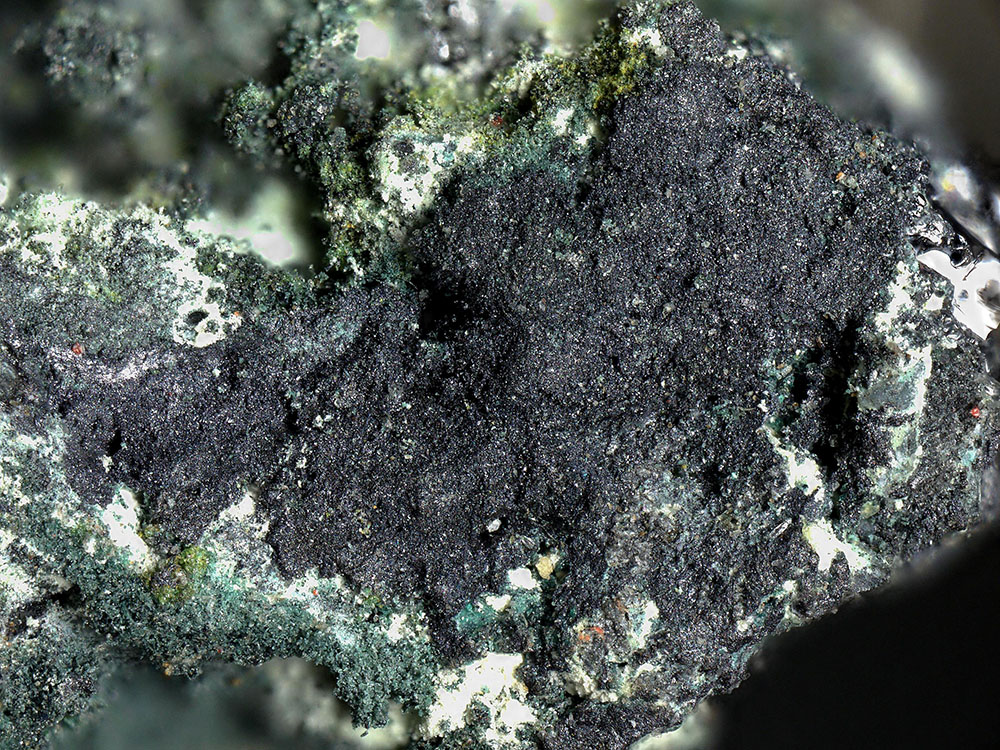 Molybdenite On Cerussite