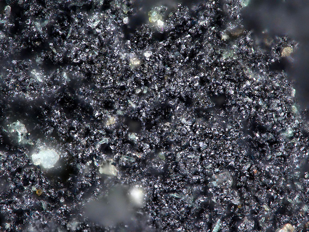 Molybdenite On Cerussite