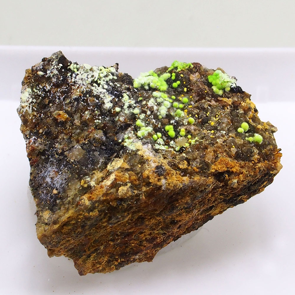 Cuprosklodowskite & Kasolite