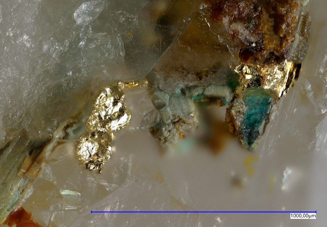 Aikinite & Native Gold