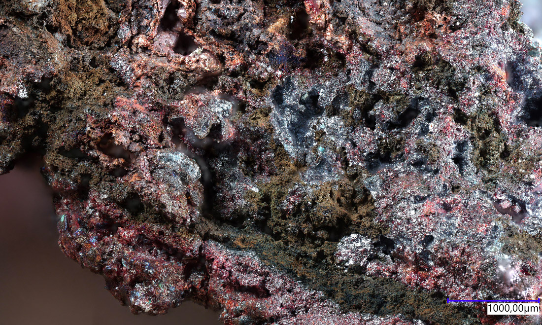 Berzelianite On Cuprite & Native Copper