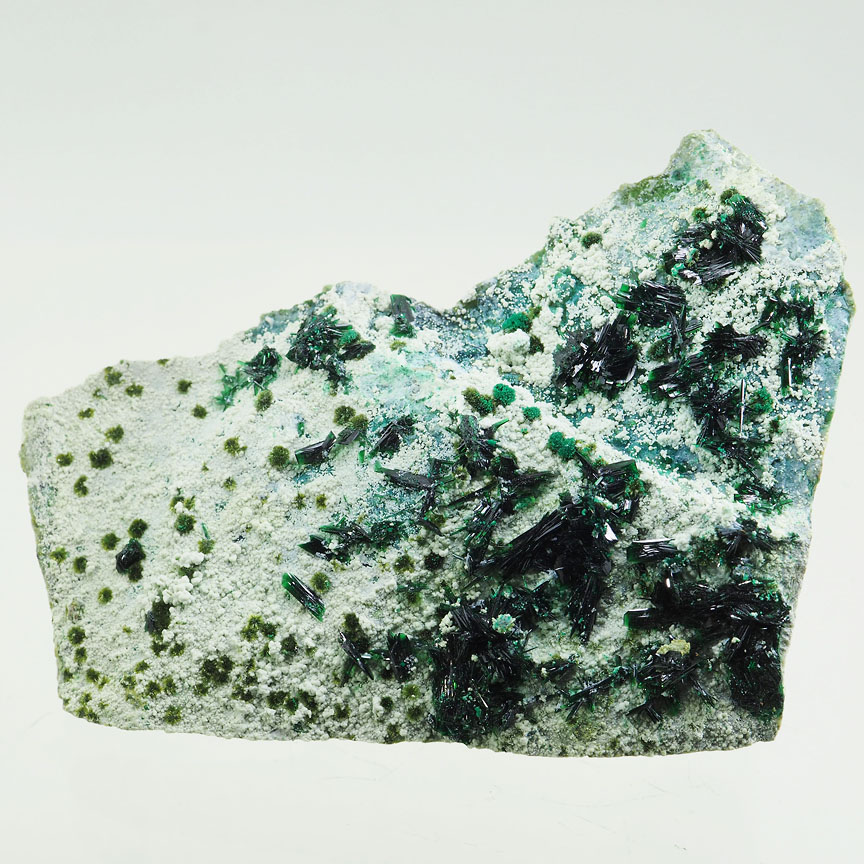 Atacamite Pseudomalachite & Libethenite