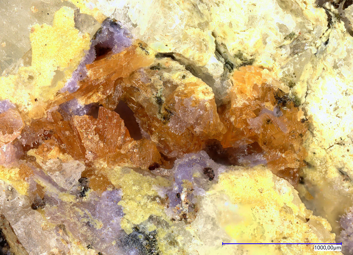 Ushkovite & Jahnsite-(NaMnMg)