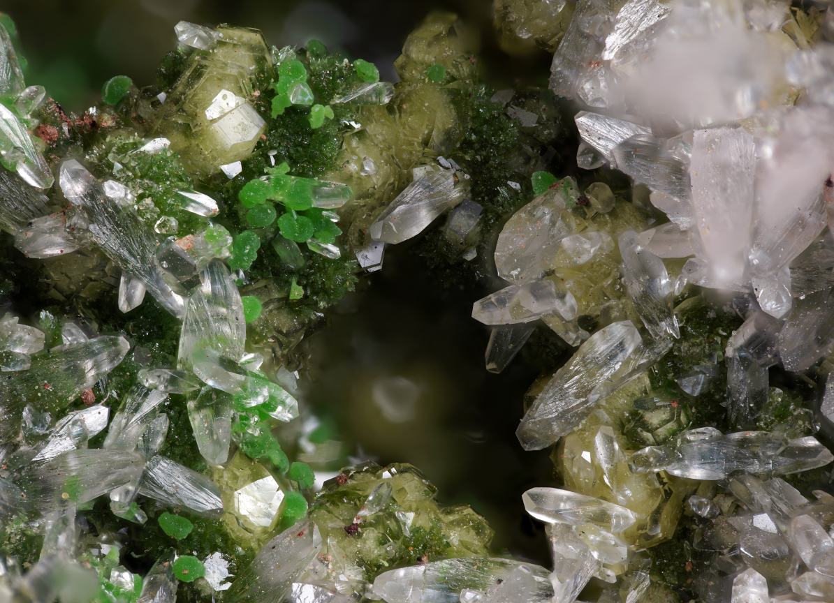 Willemite Calcite & Conichalcite