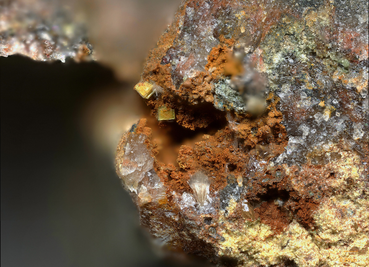 Schultenite Parsonsite & Churchite-(Y)