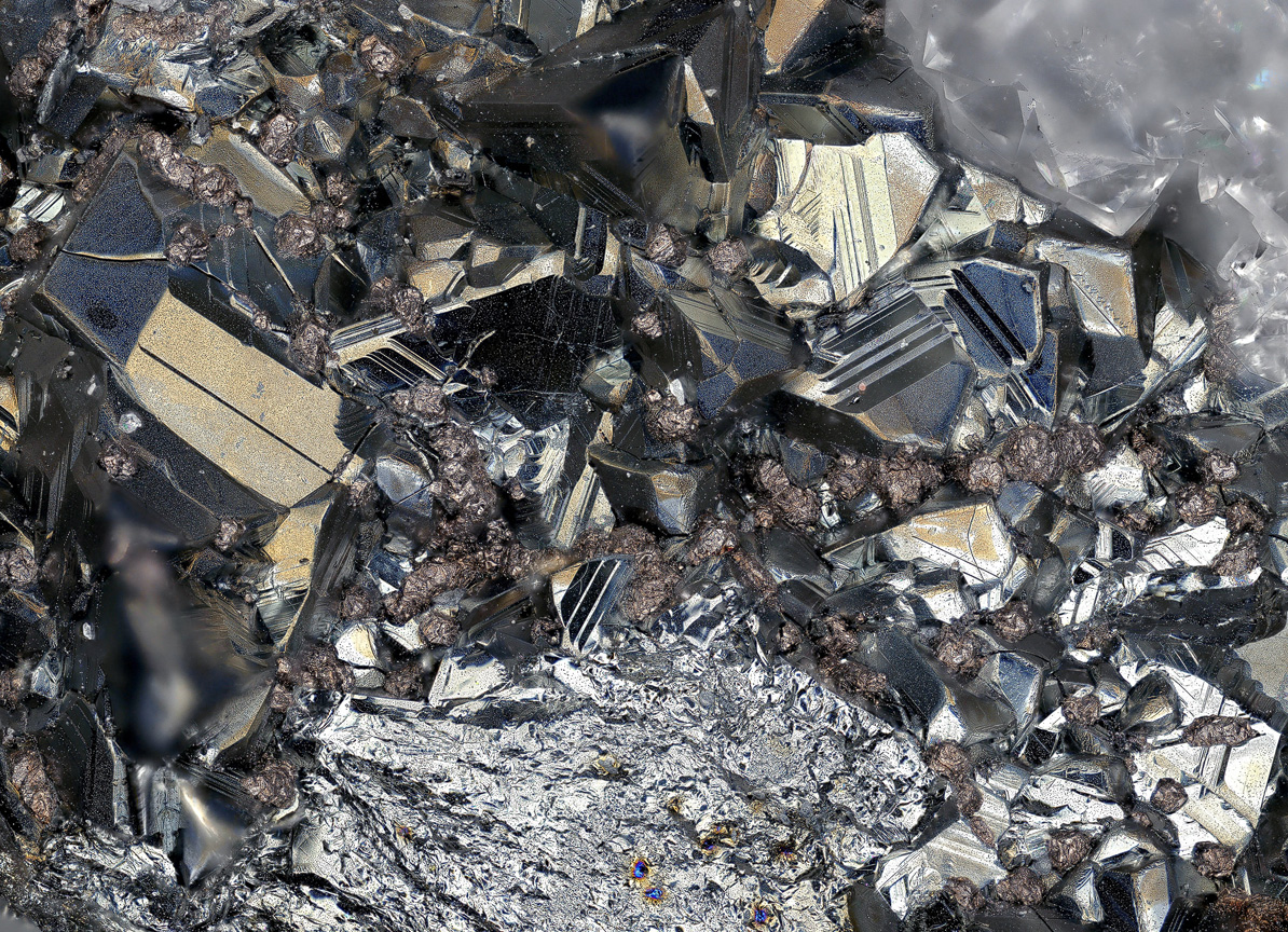 Famatinite On Tetrahedrite