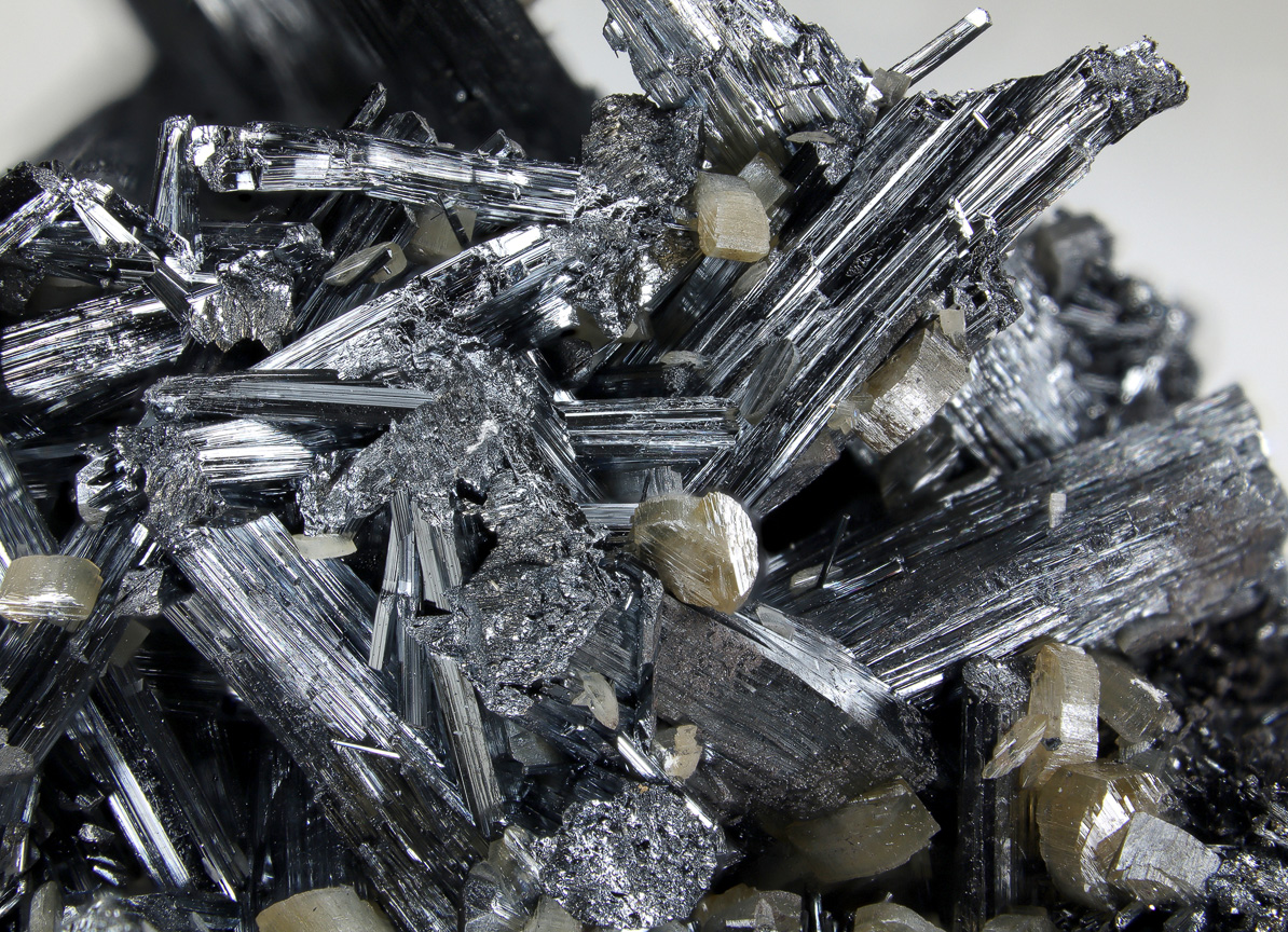 Valentinite On Stibnite