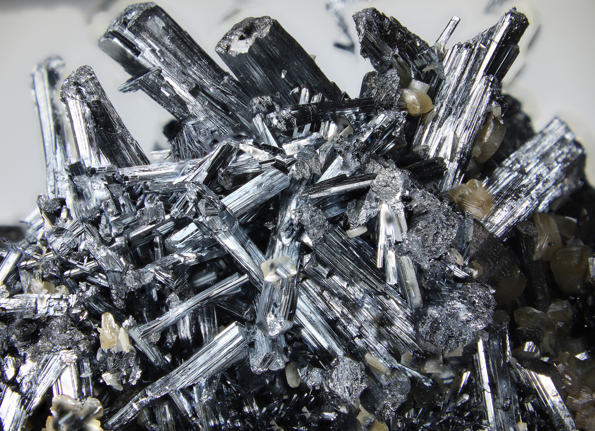 Valentinite On Stibnite