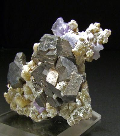 Arsenopyrite With Fluorite & Muscovite