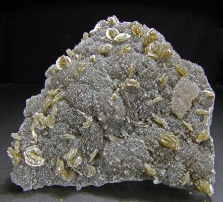 Baryte On Calcite