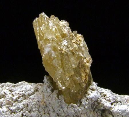 Baryte On Palygorskite