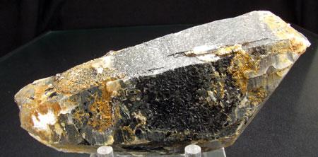 Cassiterite On Smoky Quartz