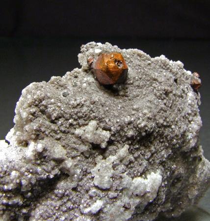 Native Copper On Quartz