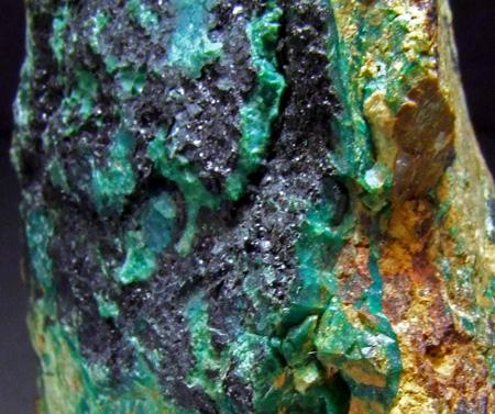 Pseudomalachite & Chrysocolla