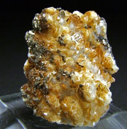 Pyrite & Siderite On Quartz