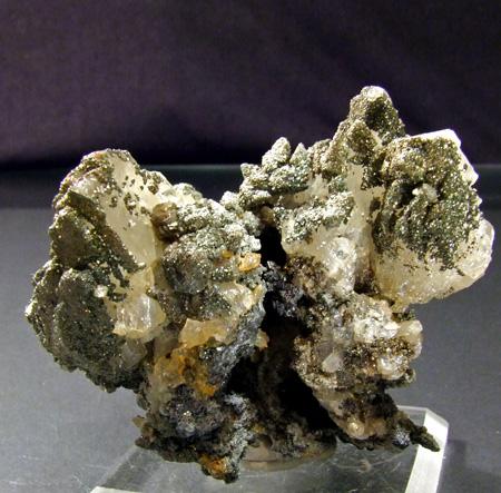 Pyrite On Calcite