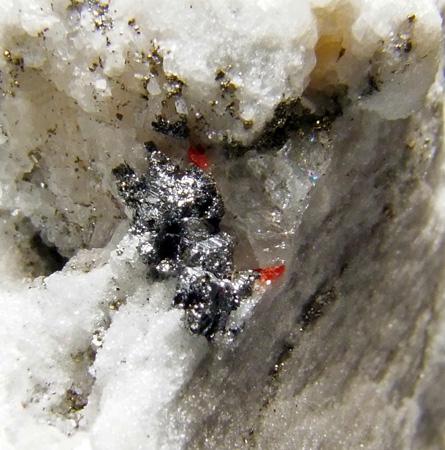 Sartorite Realgar & Pyrite