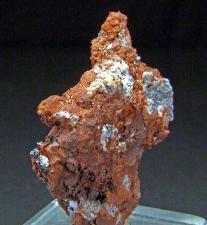Shannonite & Hydrocerussite On Minium