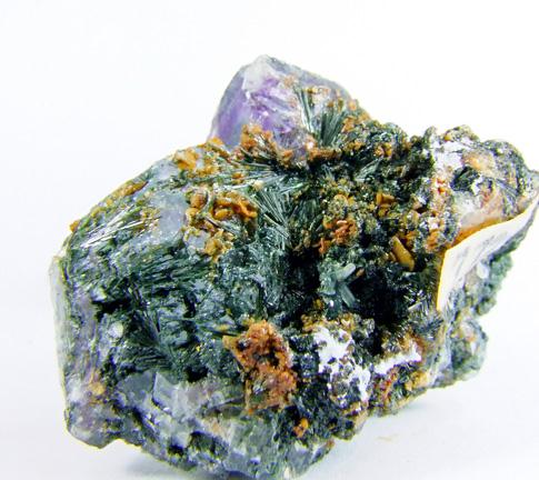 Hastingsite & Fluorite