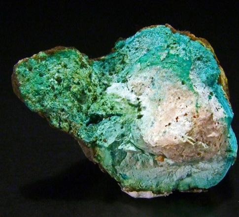 Magnesite With Native Copper Inclusions