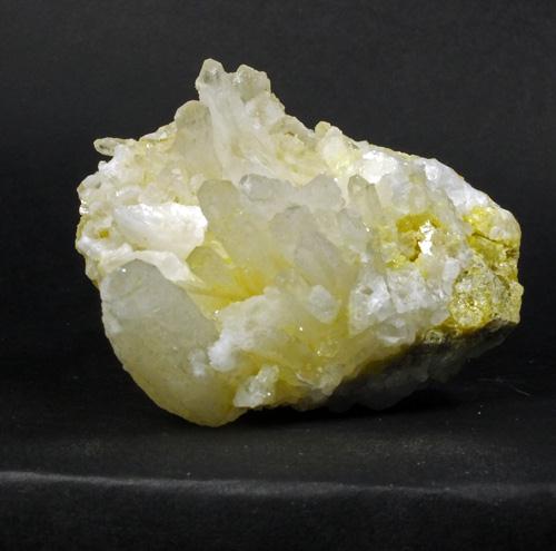 Aragonite On Native Sulphur