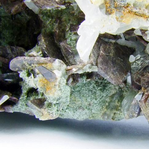 Axinite-(Fe) & Actinolite