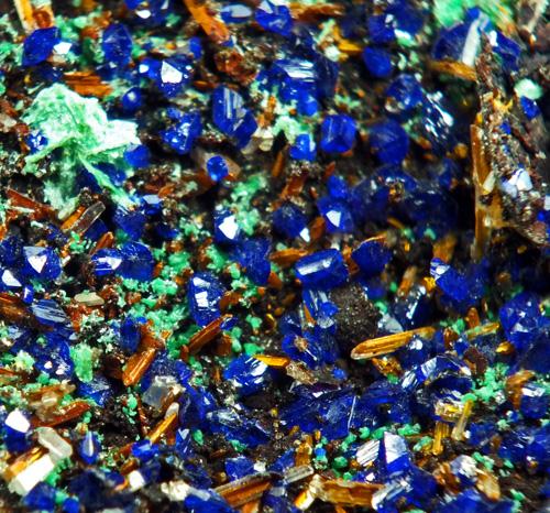 Azurite Malachite & Cerussite