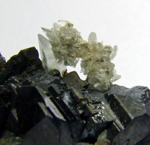 Calcite On Sphalerite