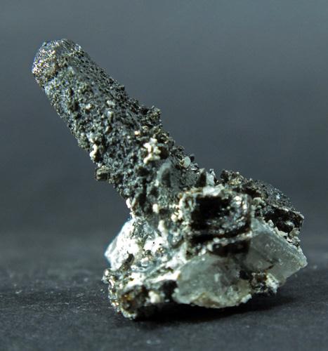 Cassiterite On Quartz