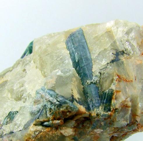 Elbaite In Quartz