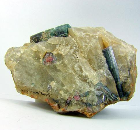 Elbaite In Quartz