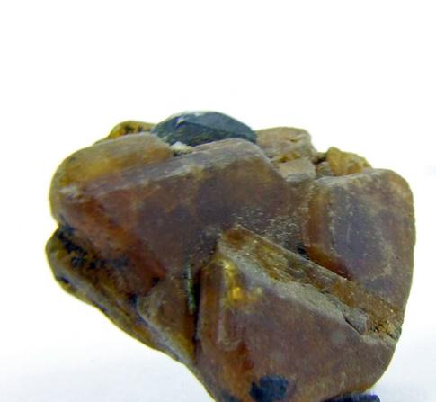 Ilmenite On Parisite-(Ce)