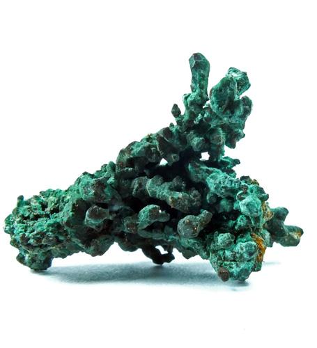 Ktenasite & Paratacamite On Native Copper