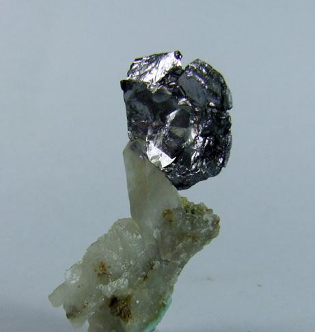 Molybdenite On Quartz