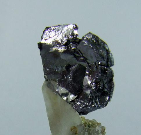 Molybdenite On Quartz