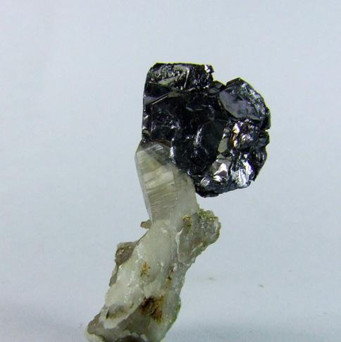 Molybdenite On Quartz