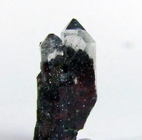 Quartz With Hematite Inclusions