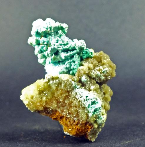 Serpierite Psm Native Copper On Smithsonite