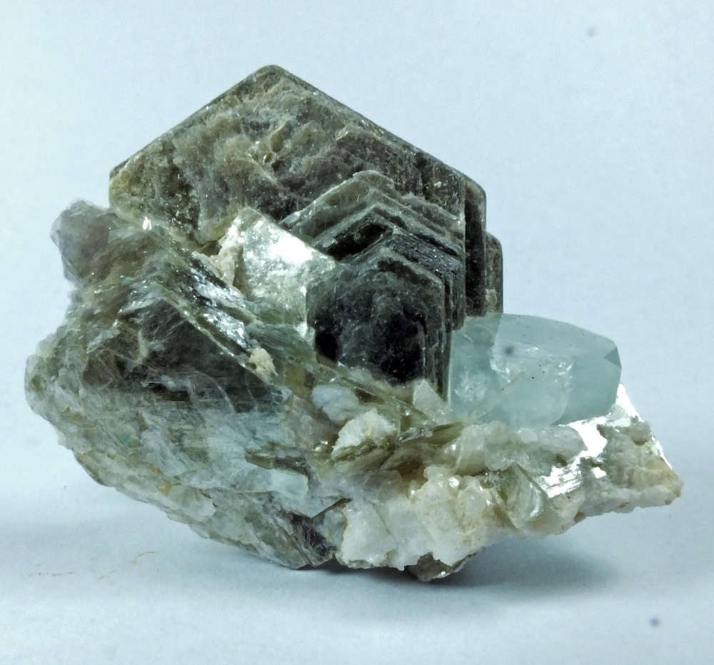 Aquamarine & Muscovite