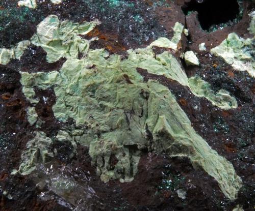 Beyerite Bismutite & Malachite