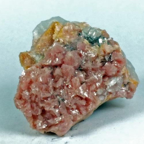 Boulangerite On Rhodochrosite